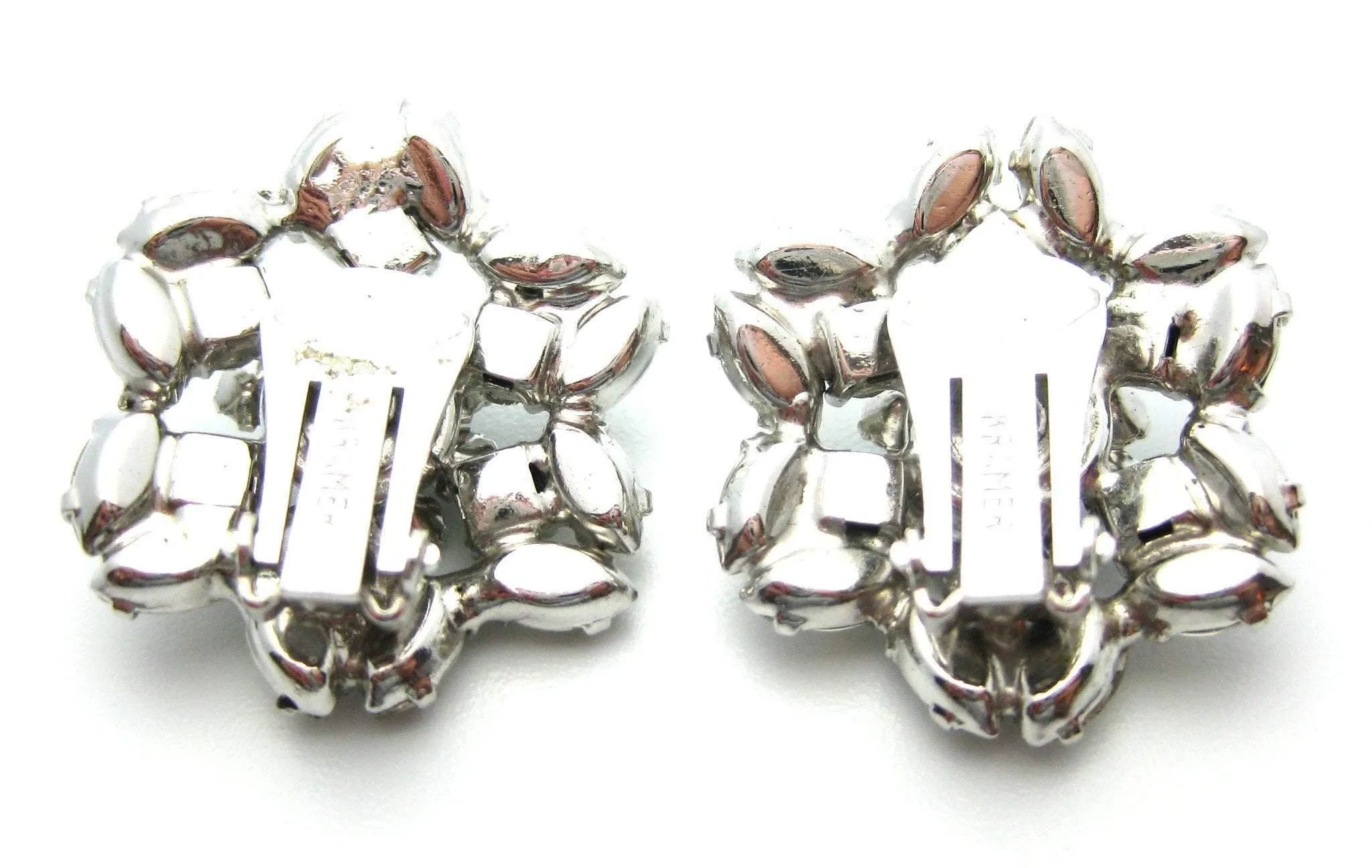 Vintage 1950s Kramer Earrings, view 2