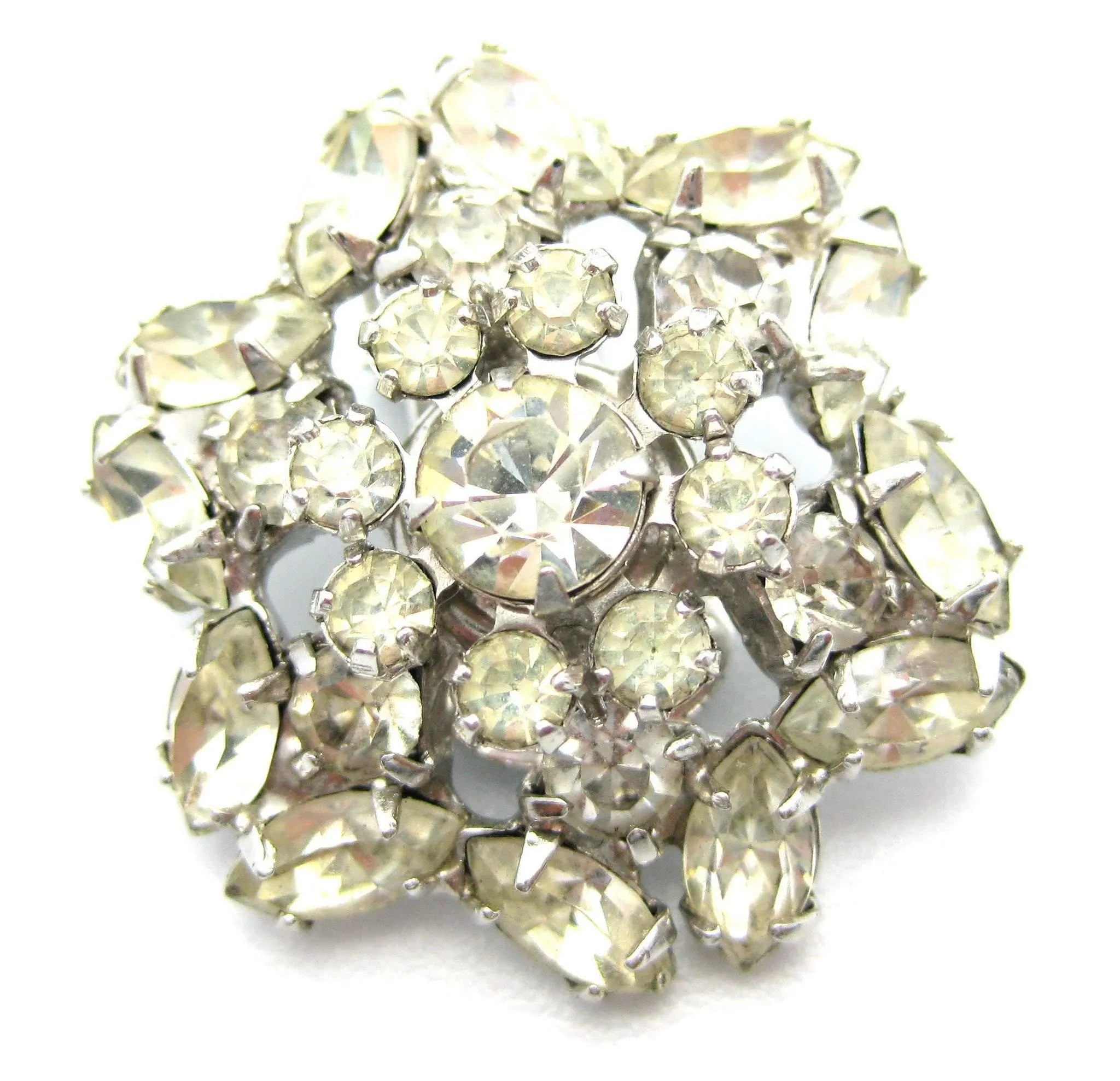 Vintage 1950s Kramer Earrings, view 4
