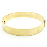 Vintage 1960s 9ct Rolled Gold Bangle Bracelet
