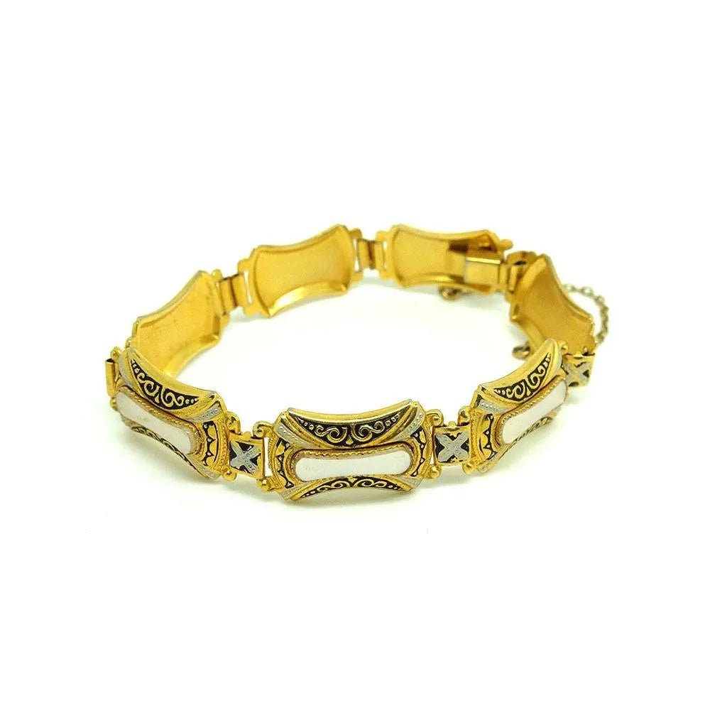 Vintage 1960s Gold Tone Bracelet