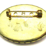 Vintage 1960's Lucite Cameo Brooch