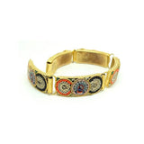 Vintage 1960's Micro Mosaic Bracelet