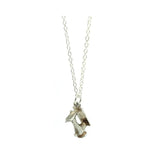 Vintage 1960s Silver Sewing Machine Charm Necklace