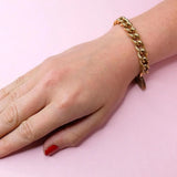 Vintage 1960's Vendôme Gold Chain Bracelet