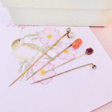 Vintage 1970s 9ct Gold 0.11ct Diamond Cravat Tie Stick Pin Brooch