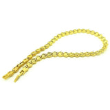 Vintage 1980s D'orlan Daisy 22ct Gold Plated Necklace
