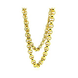 Vintage 1980s Heavy Gold Plated Chain Necklace
