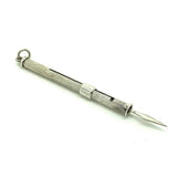 Vintage 1989 Sterling Silver Toothpick Necklace