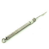 Vintage 1989 Sterling Silver Toothpick Necklace