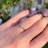 Vintage 2000 Diamond 18ct White Gold Ring