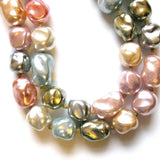 Vintage Faux Pearl Pastel Necklace