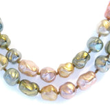 Vintage Faux Pearl Pastel Necklace