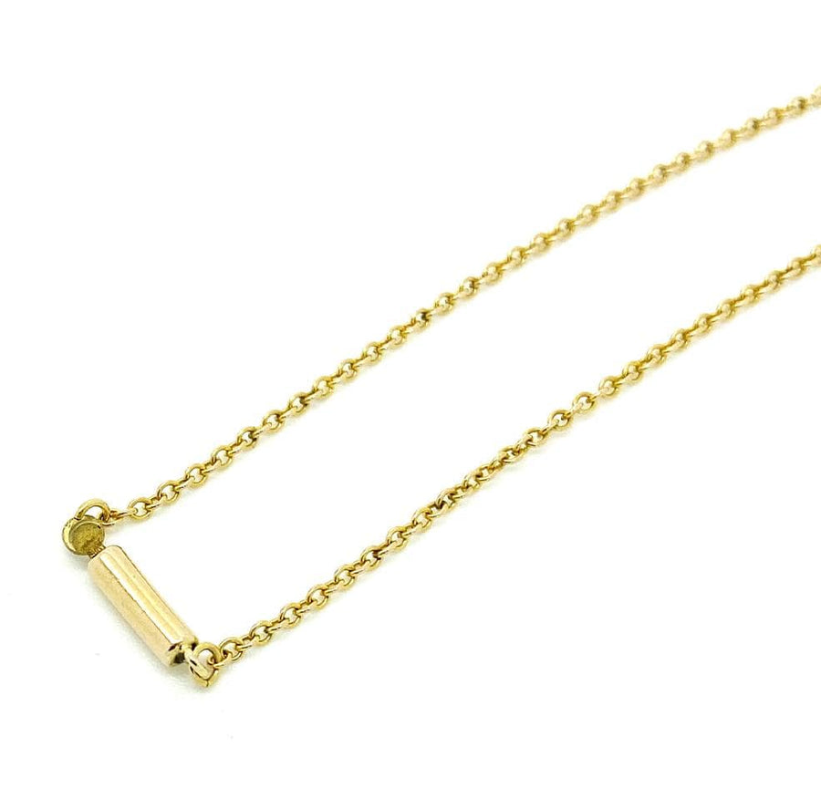 VINTAGE Necklace Vintage 9ct Yellow Gold Chain Necklace