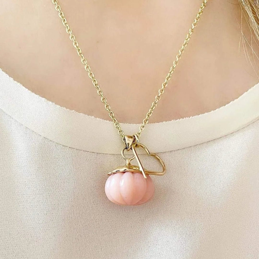 Wren 9ct Gold Amethyst Necklace