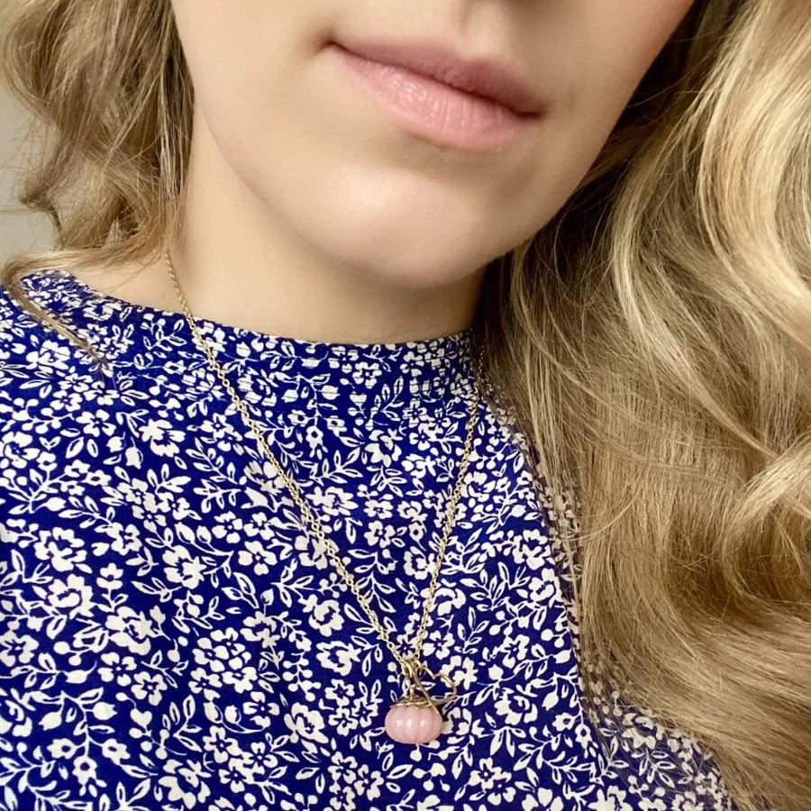 Wren 9ct Gold Amethyst Necklace