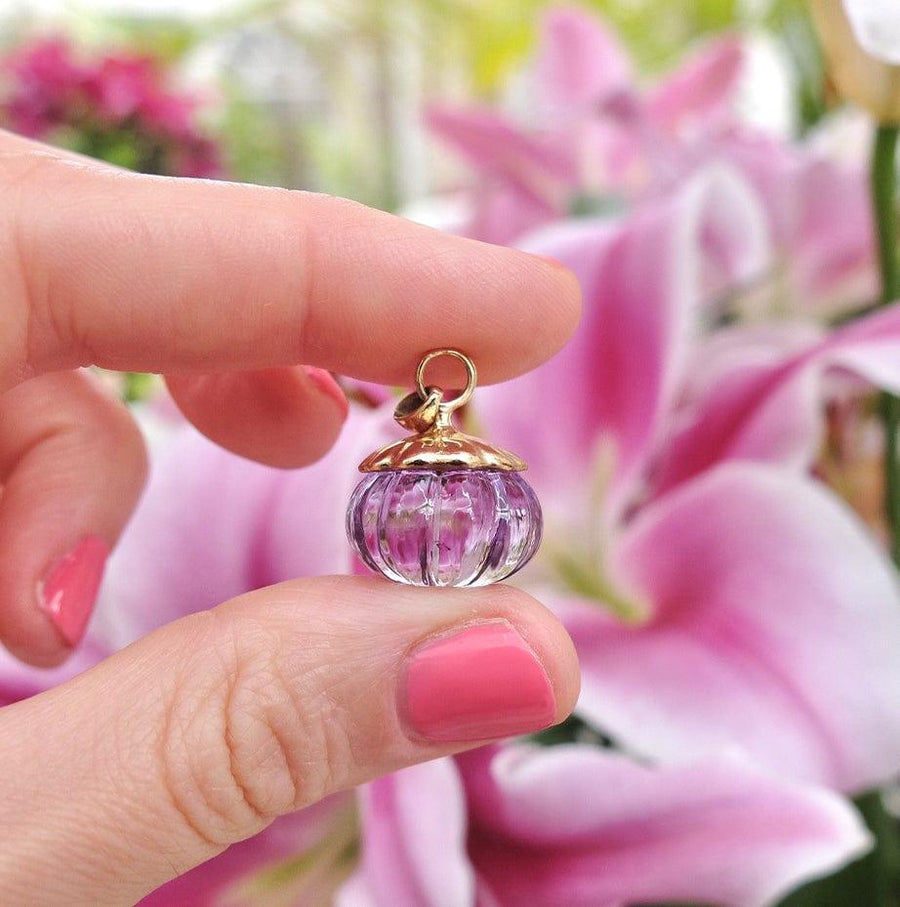 Wren 9ct Gold Amethyst Necklace